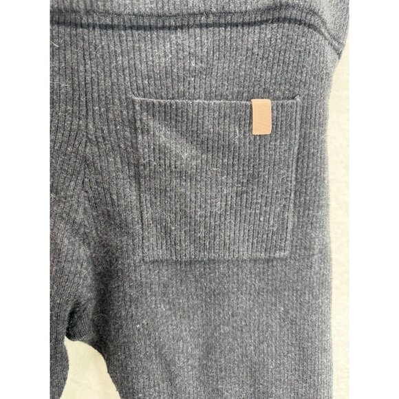 Lunya Women’s Cozy Cotton Silk Ribbed Legging In Restful Grey Heather Size XL - Picture 4 of 8
